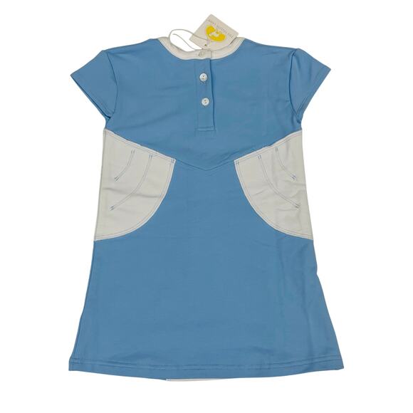 NWT The Yellow Lamb Size 4 Blue Princess Play Dress - Picture 3 of 3